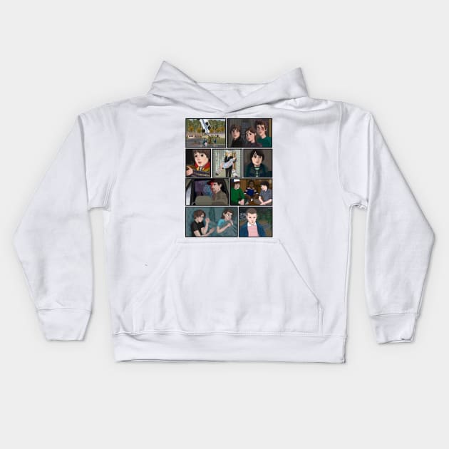 Stranger Things Kids Hoodie by horribleaccents